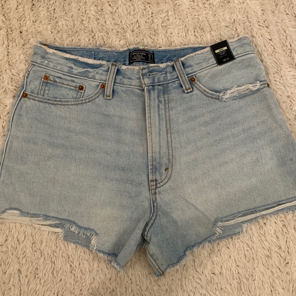 Abercrombie High Rise Shorts Size 28/6